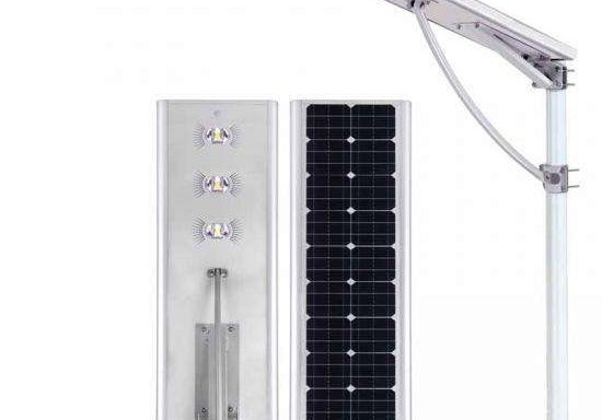Felicity Solar 100W All-in-One Solar Street Light (Metallic)
